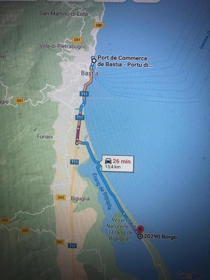 Sables De Biguglia Cordon Lagunaire Борго Екстериор снимка